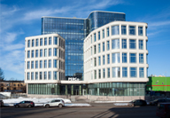 Edificio nuovo dell’ufficio centrale PERCo a San Pietroburgo